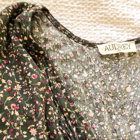 NWOT Ruche floral romper - Picture 8 of 11